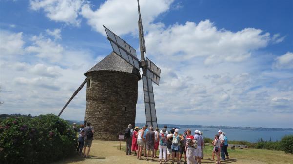 Moulin et cerfs volants 012